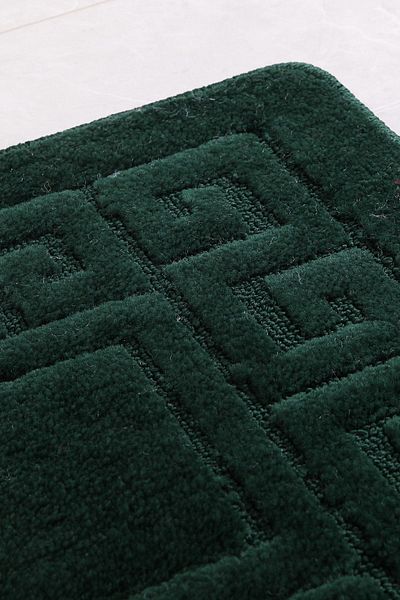 Confetti Ethnic 50x80 40x50 cm PS Nefti Green Bath Rug