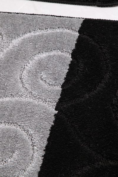 Confetti Şile 60X100 Black Bath Rug