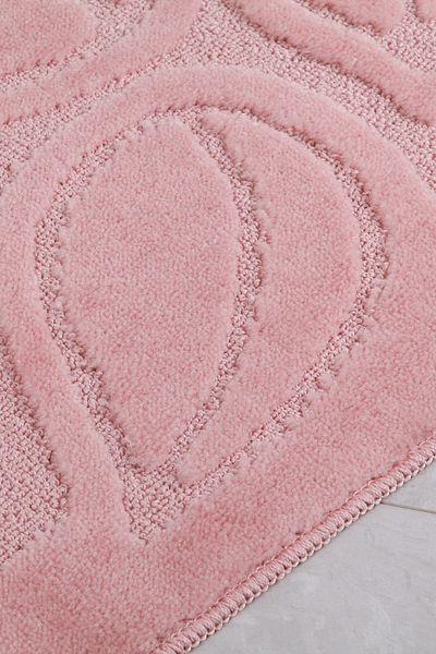 Confetti Flora 60X100 Pink Bath Rug