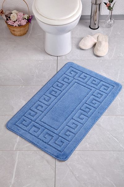 Confetti Ethnic 60X100 Blue Bath Rug
