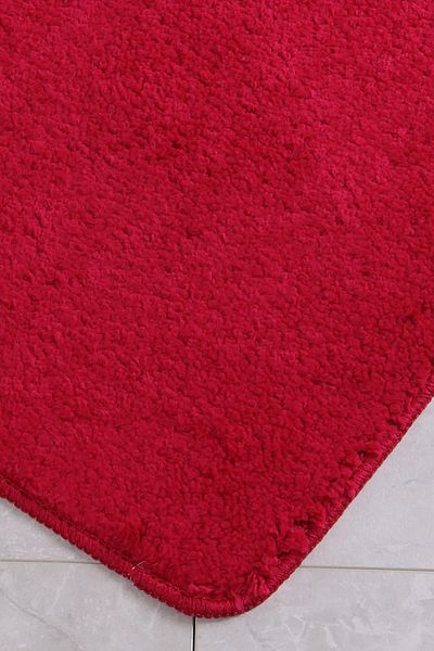 Confetti Universal Maximus 50x80 40x50 cm PS Claret Red Bathroom Rug