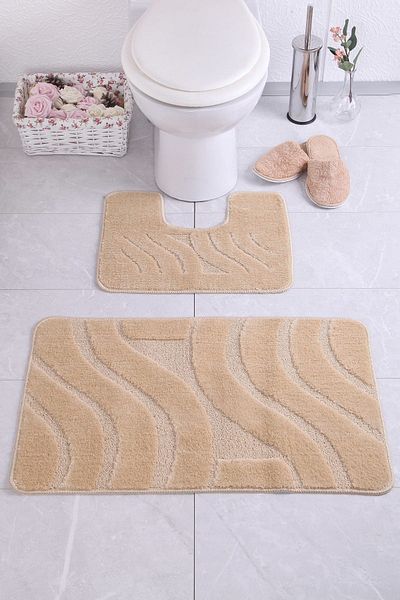 Confetti Symphony 50x80 40x50 cm PS Bone Bath Rug