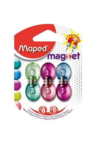 Maped Magnet Fancy 13mm 6 buc 3154145171112