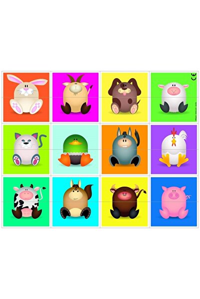 Maped Çocuk Beyaz Tahta İçin Eğlenceli Hayvan Figürlü Mıknatıs 24 Adet