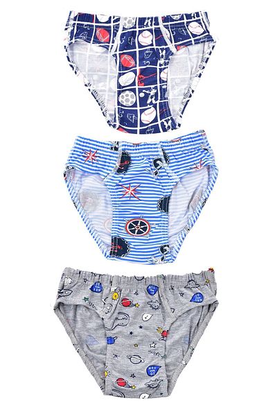 Pemilo Slip colorat cu model pentru băiat 3 buc 255