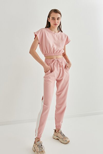 Vitrin Sweatsuit - Pink - Fitted