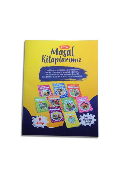Generic Brand Değerli Masallar Seti 9 Kitap     Süeda Yayıncılık