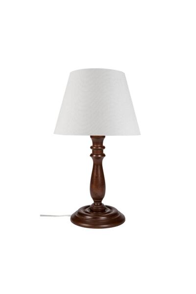 manogrup avize aydınlatma Piyon Abajur Kahve Ayak/kum Beji Şapka