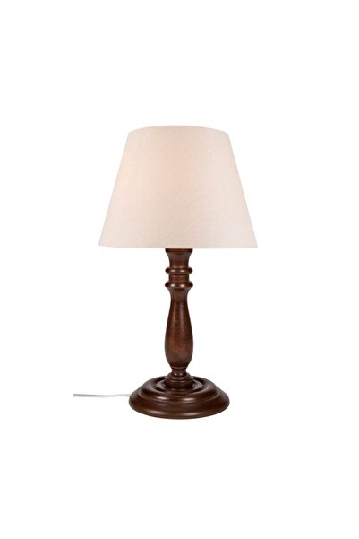 manogrup avize aydınlatma Piyon Abajur Kahve Ayak/kum Beji Şapka