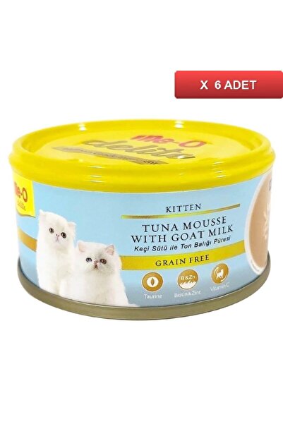 me-o Delite Ton Balık Ve Keçi Sütü Tahılsız Kedi Konservesi 80 Gr (6 Adet)