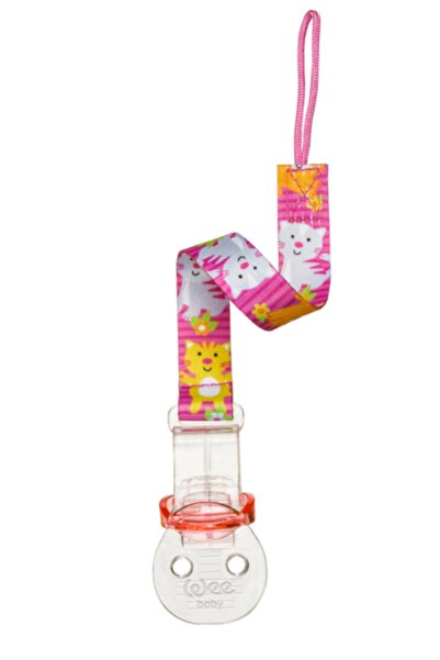 Wee Baby شريط مصاصة حديقة الحيوان باللون الوردي