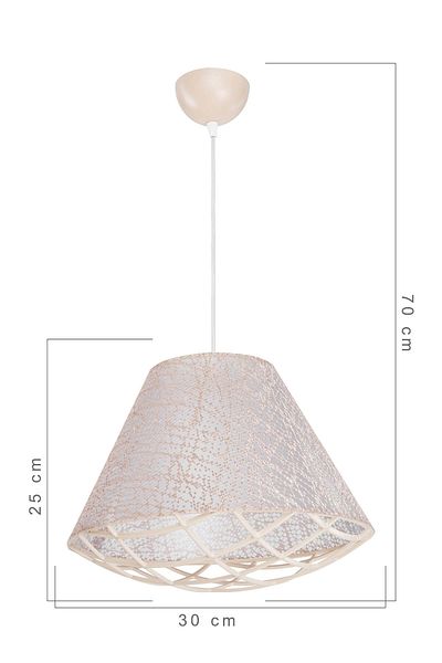 Gloria Isla Pendant Mesh Cream