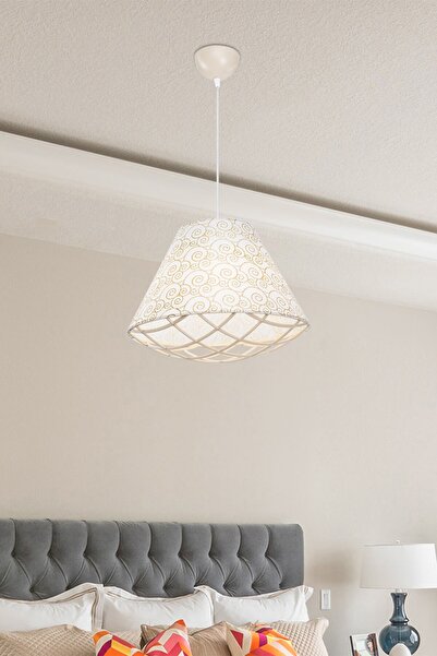 Genel Markalar Ayda Sarkıt Krem Desenli