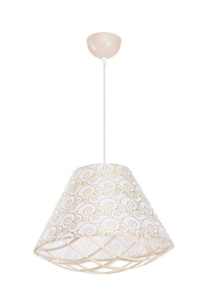 Genel Markalar Ayda Sarkıt Krem Desenli