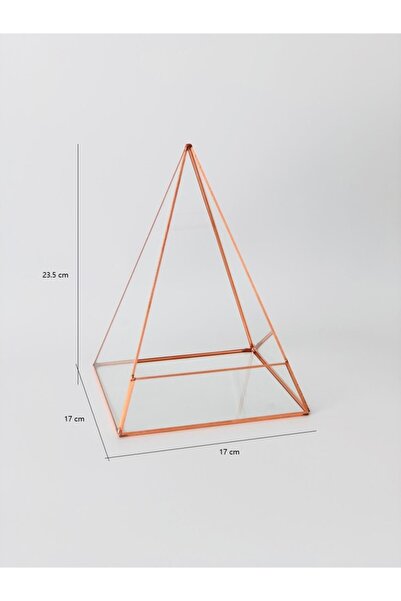 verteks Dekoratif Cam Fanus. Teraryum Cam Fanus. Geometrik Cam Fanus.