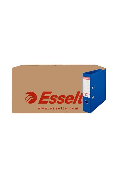 Esselte Folder mare din plastic (9940) Cutie albastră de 24 de piese