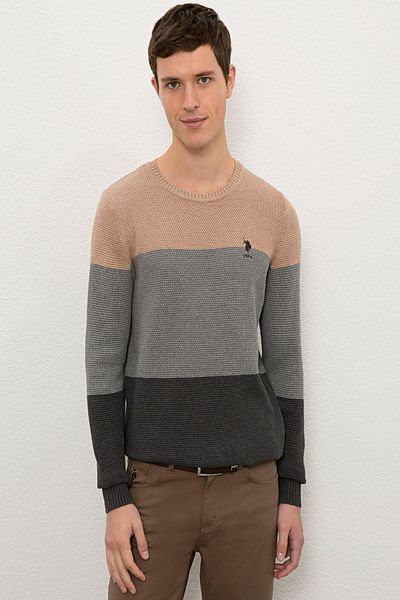 U.S. Polo Assn. Brown Men's Sweater