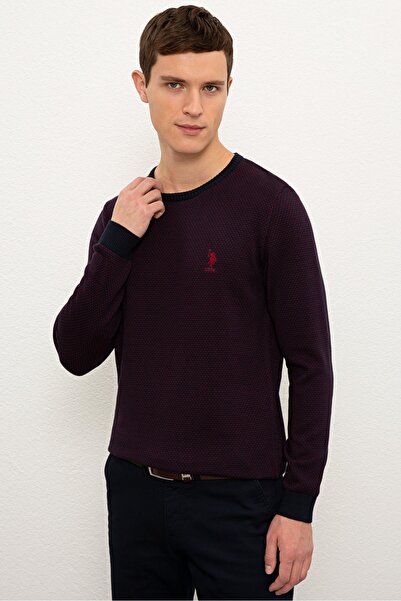 U.S. Polo Assn. Lacivert Erkek Kazak