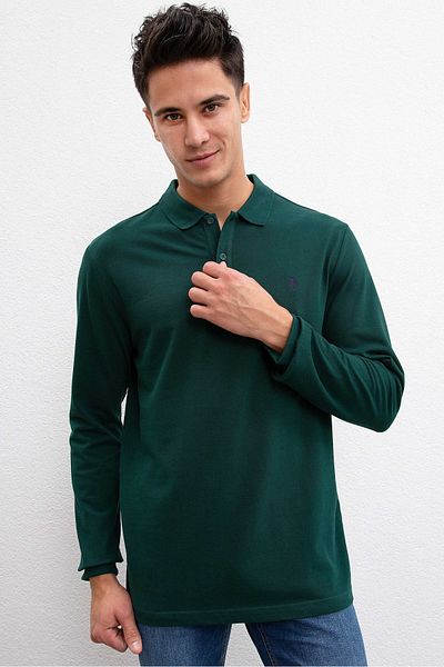 U.S. Polo Assn. Hanorac verde pentru bărbați