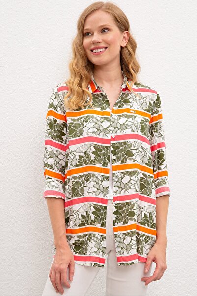 U.S. Polo Assn. Green Women's Woven Shirt