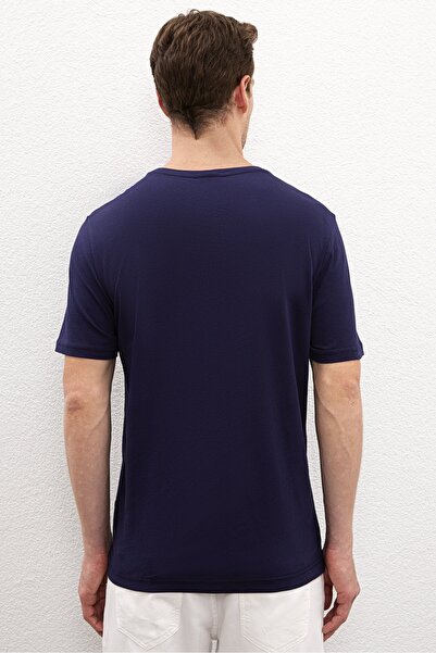 U.S. Polo Assn. Sötétkék férfi póló