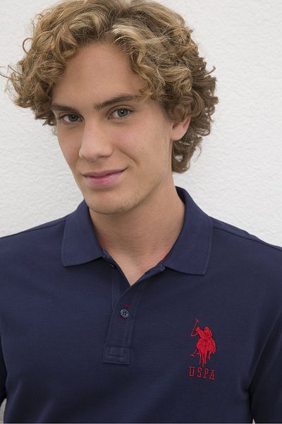 U.S. Polo Assn. Ανδρικό μπλουζάκι Navy Blue