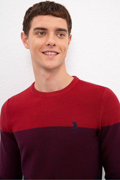 U.S. Polo Assn. Мъжки тъмносин пуловер