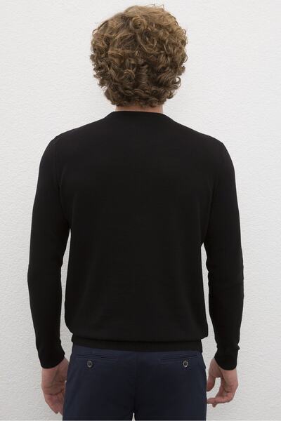 U.S. Polo Assn. Pulover pentru bărbați negru