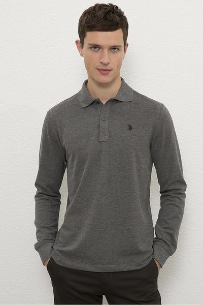 U.S. Polo Assn. Hanorac gri pentru bărbați