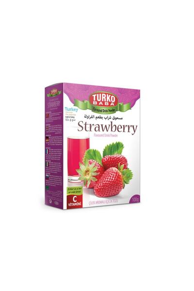 Turkobaba 300 gr Çilek Aromalı Toz Içecek