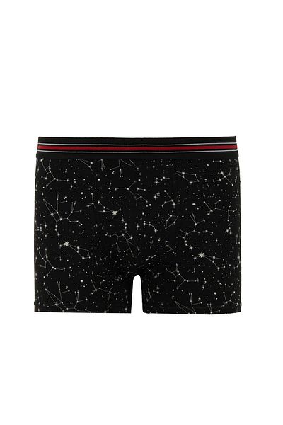 DeFacto Men's Red Flexible Fabric Standard Mold 3-Piece Boxer T4934AZ21SP