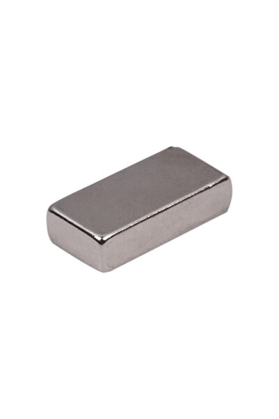 Dünya Magnet 1 Adet 20mm X 10mm X 5mm Köşeli Süper Güçlü Neodyum Mıknatıs