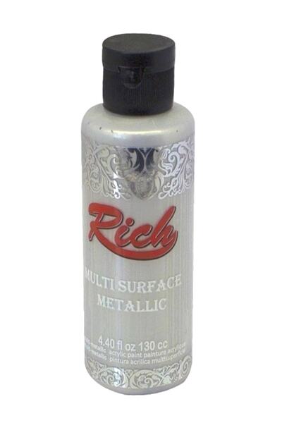 Rich Multi Metalik 130 Cc 6502 Gümüş Akrilik Boya