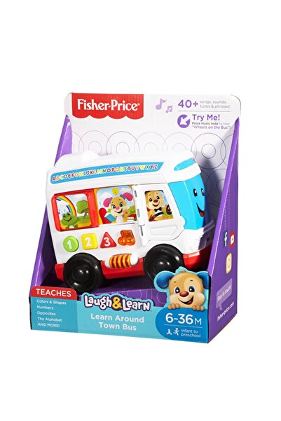 FISHER PRICE Köpekçiğin Eğitici Otobüsü Türkçe Fhf20