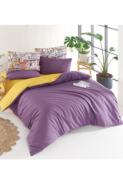 CHARLOTTE Mor Cartoon Town - Постільна білизна для однієї особи