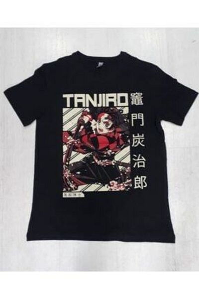 GC GÖKHAN CLUB Anime: Unisex T-shirt Tanjiro