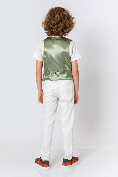 incity Boy's Green Vest
