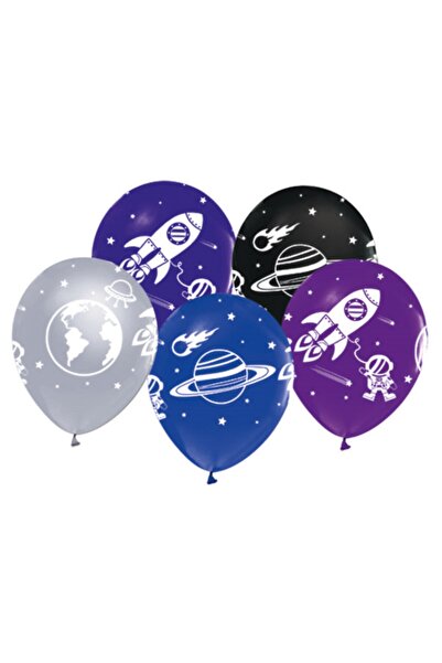 Partimarka Space Astronaut Party Balloons 8Pcs