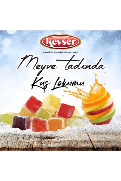 Kevser طائر البهجة التركية بالفواكه 1000 جرام