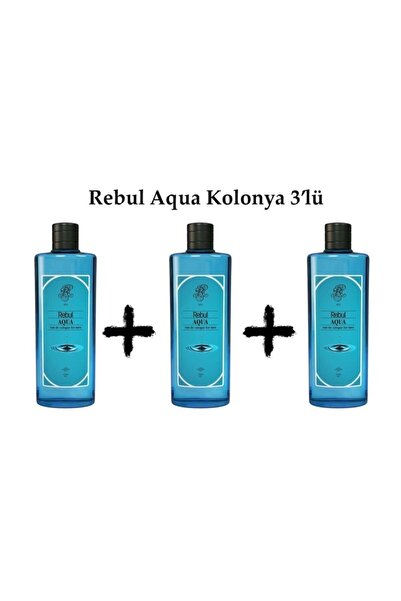 Rebul Aqua Kolonya 270 Ml 3 Adet