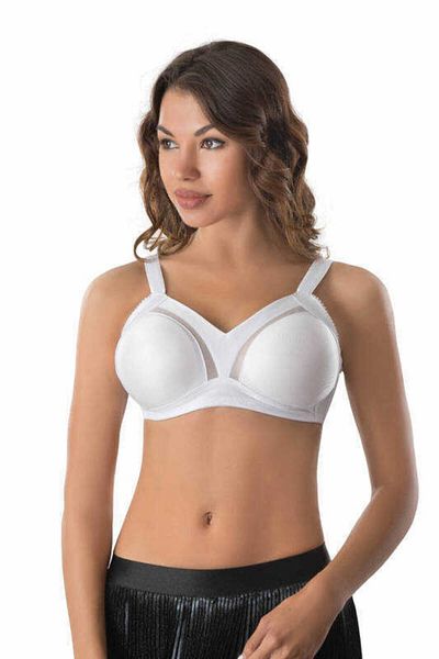Emay Γυναικείο σουτιέν Push Up Minimizer με λεπτομέρεια από λευκό τούλι 168
