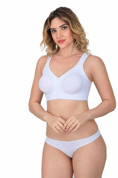 Emay Corset sutien alb pentru femei - 179