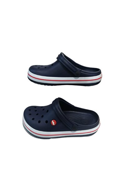 Akınal Bella Ak0775-01 Unisex Navy Blue-White-Red Medical Slippers Sandals