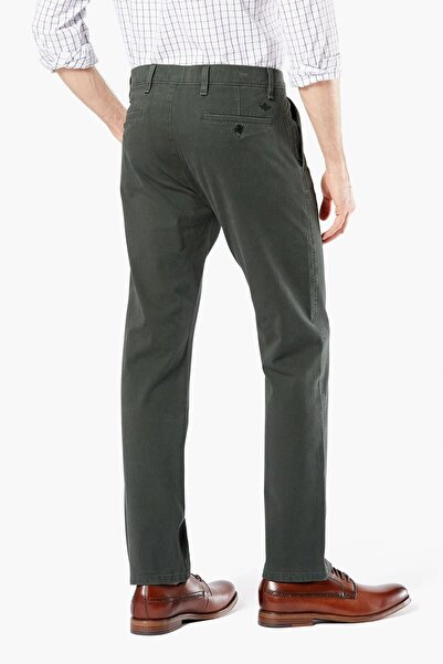 Dockers Smart 360 Flex Koyu Gri Ultimate Slim Fit Chino Pantolon