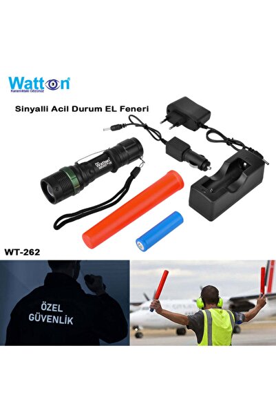 Watton Blackwatton Wt-262 Acil Durum Feneri Cree5
