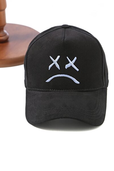 ŞapkaMania Sad Smile Cap - Relaxed Fit