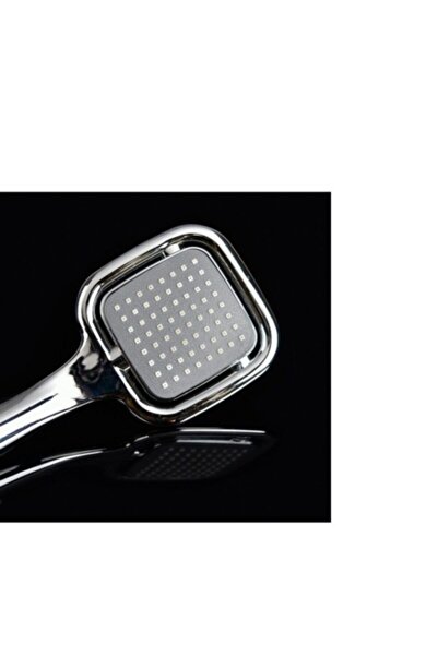 AKCAKESE Siyah Kare Banyo Duş Başlığı