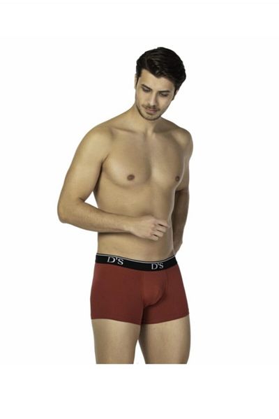 D'S Damat Ανδρικό Claret Red Boxer 2 τεμαχίων 0122