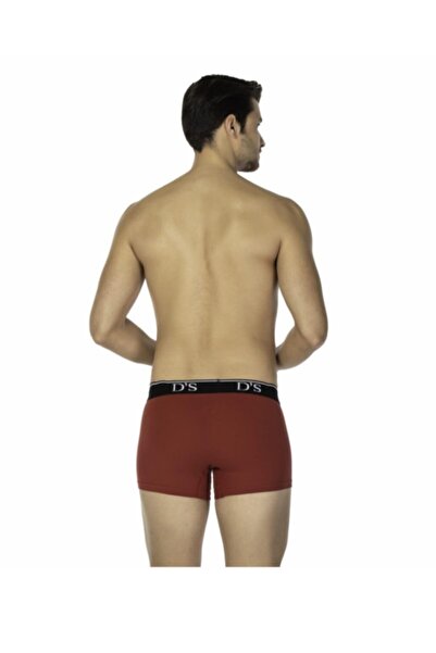 D'S Damat Men's Claret Red Boxers 2 Pieces 0122