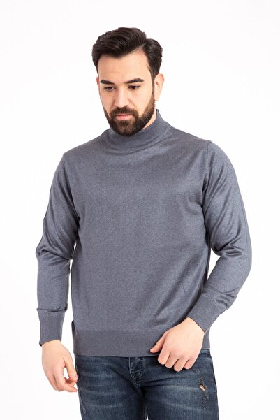 NACAR STORE Men's Half Turtleneck Sweater